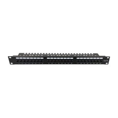 Lanview Cat5E 1U 24 Port Patch Panel — LVR-CAT5E-UTP-LSA